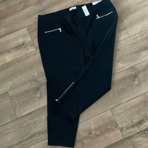 Loft modern skinny jeans size 24 black